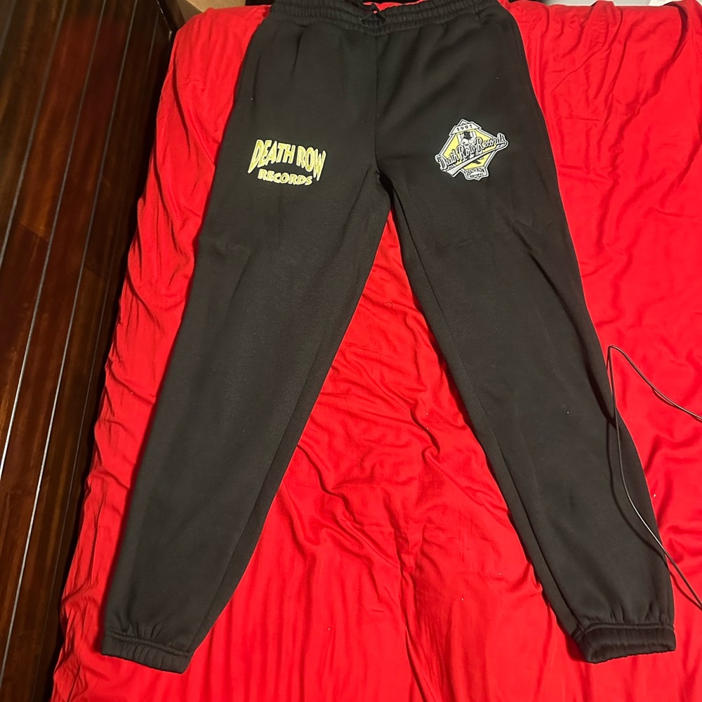 Black Death Row Record Sweatpants
